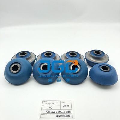 Hoogwaardige meerdere rubberen bevestigingen motor graafmachine onderdelen motor kussen voor PC60-7 PC120-6 4D95 PC130-7