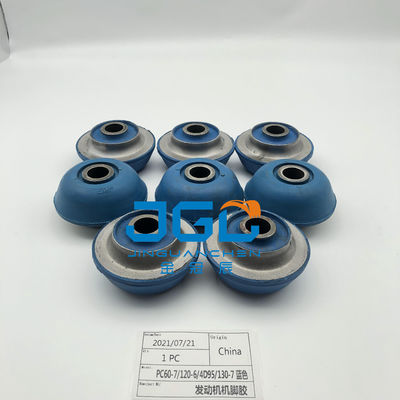 Hoogwaardige meerdere rubberen bevestigingen motor graafmachine onderdelen motor kussen voor PC60-7 PC120-6 4D95 PC130-7