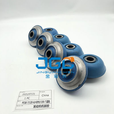 Hoogwaardige meerdere rubberen bevestigingen motor graafmachine onderdelen motor kussen voor PC60-7 PC120-6 4D95 PC130-7