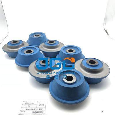 Levering van meerdere soorten/groottes flexibele rubberen bevestigingen motor graafmachine onderdelen motor kussen voor PC400-5-6-7-8