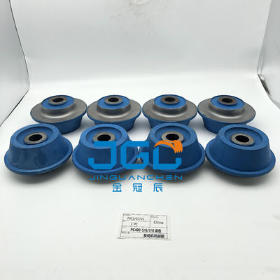 Levering van meerdere soorten/groottes flexibele rubberen bevestigingen motor graafmachine onderdelen motor kussen voor PC400-5-6-7-8
