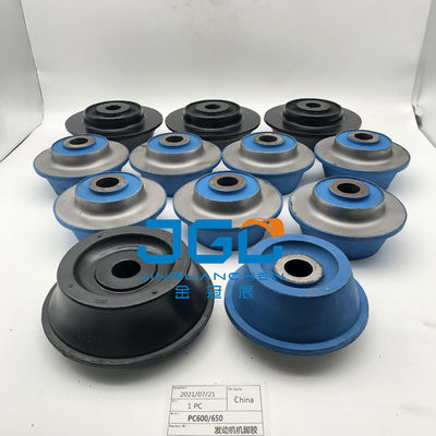 Meerdere rubber monteren motor graafmachine onderdelen motor kussen voor PC600 650