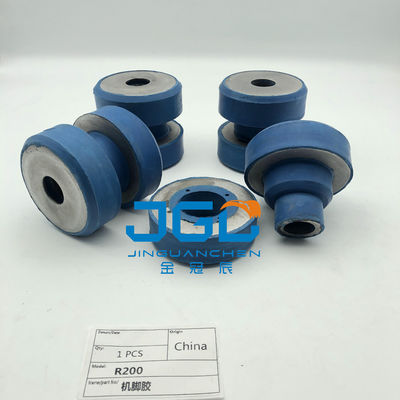 Warme verkoop van hoogwaardige graafmachine motoronderdelen R200 Motor Mount Rubber voor motor montage Front