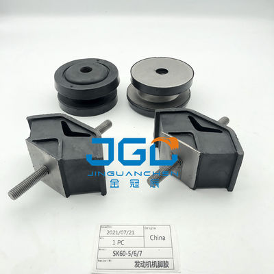 Groothandel Excavator Machine Parts After Market China Rubber Factory Support Plant SK60-5/6/7 Motor Kussen Montage