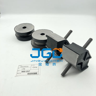 Groothandel Excavator Machine Parts After Market China Rubber Factory Support Plant SK60-5/6/7 Motor Kussen Montage