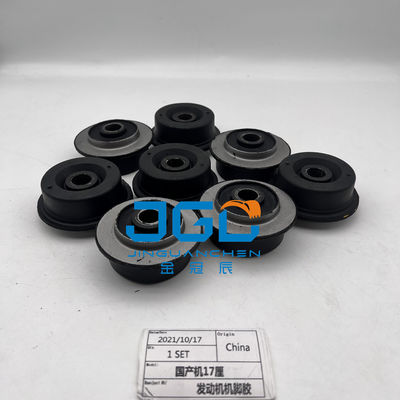 Motormontage Motorsystemen Onderdelen Rubberen kussen Voeten Bumper Voor huishoudelijke machine 17mm
