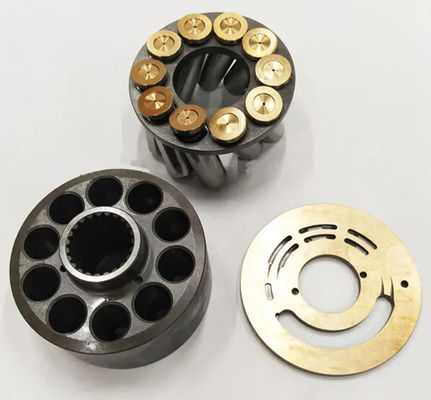 KX121-2 Hydraulische pomp Onderdelen Graafmachine Hoofdpomp Onderdelen Psvd2-21 Klepplaat zuiger schoenen set plaat