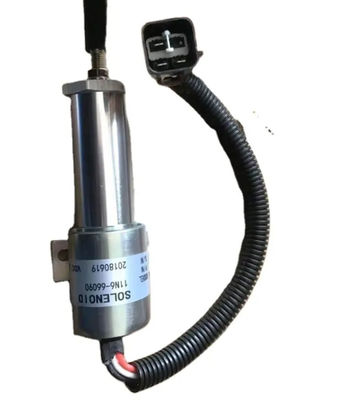 24v Hydraulische stop Solenoïde Originele 11N6-66090-24 Graafmachine Brandstofstop Afsluiting Solenoïde motoronderdelen