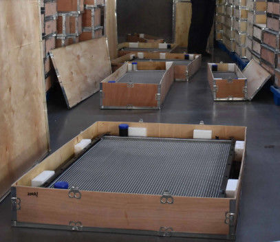 Deeltjes graafmachine radiator R225-7 Aluminium materiaal fabriek