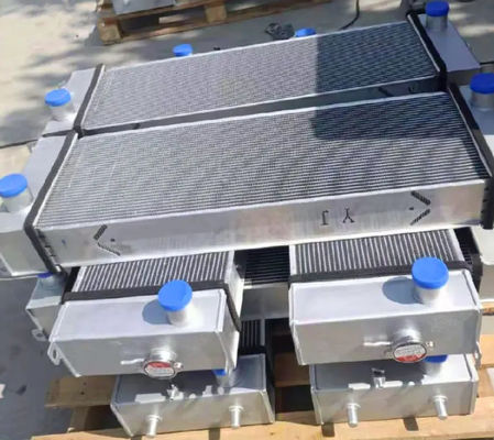 Onderdelen van bouwmachines Aluminium radiator voor graafmachines SK130-8
