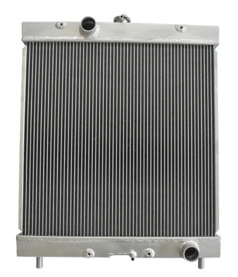Professionele hoogwaardige aluminium radiator onderdelen voor Hitachi60-5 radiator en intercooler