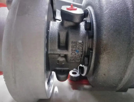 Deeltjes graafmachine Komatsu PC360-7 Cummins motor Turbocompressor