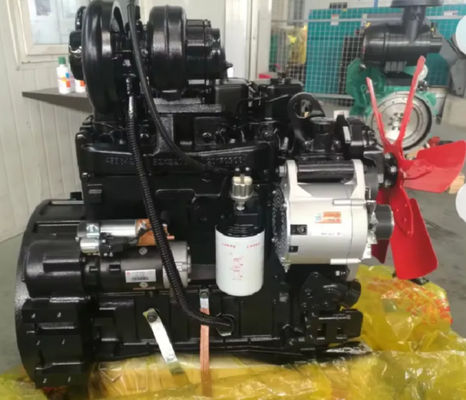 80 pk Cummins watergekoelde dieselmotor 4BTA3.9-C80 voor bouwproject