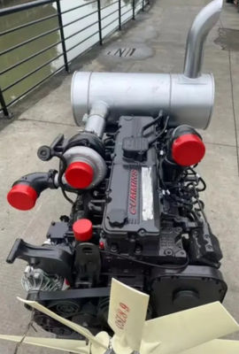 Cummins Graafmachine Diesel QSL 8.9 Motor Montage