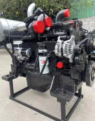 Cummins Graafmachine Diesel QSL 8.9 Motor Montage
