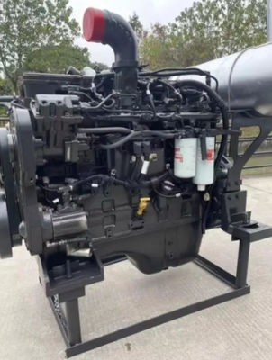 Cummins Graafmachine Diesel QSL 8.9 Motor Montage