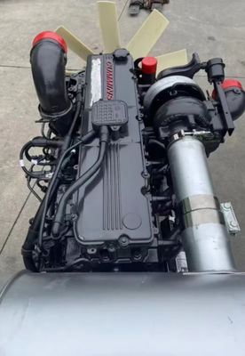 Cummins Graafmachine Diesel QSL 8.9 Motor Montage