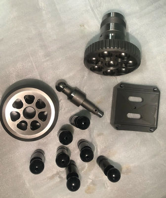 Onderdelen voor graafmachines met hydraulische cilinderblokklepplaat aandrijflijn schachtcentrum pin spoel veer- gietijzer materiaal