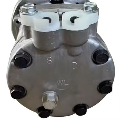 Airconditioningcompressor YX91V00002F2 Voor graafmachine SK135SR SK200SR SD7H13 Motor 24V