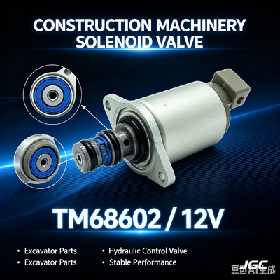 Onderdelen voor graafmachines en bouwmachines TM68602 12V magnetoventil