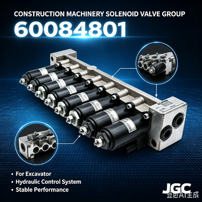 60084801 Groepering van magnetoventielen Geschikt voor alle graafmachines