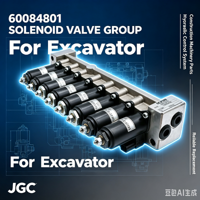 60084801 Groepering van magnetoventielen Geschikt voor alle graafmachines