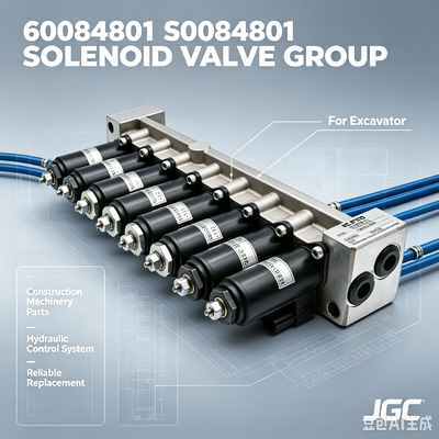 60084801 Groepering van magnetoventielen Geschikt voor alle graafmachines