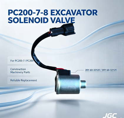 20Y-60-32120 20Y-60-32121 Constructieapparatuuronderdelen PC200-7-8 Graafmachine Solenoïde klep