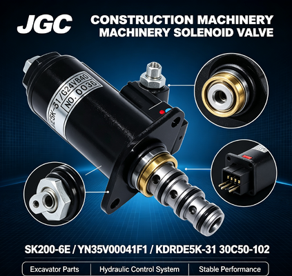 Graafmachine Solenoïdeklep SK200-6E YN35V00041F1 KDRDE5K-31 30C50-102