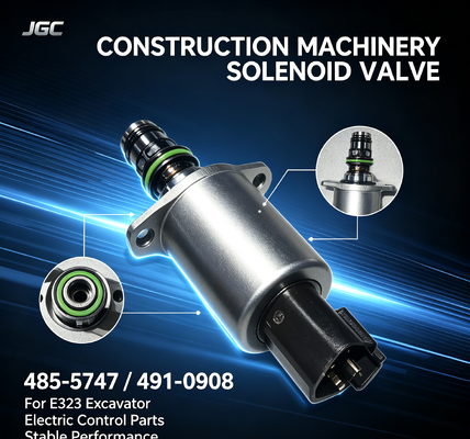Belparts Excavator Electric Parts E323 Solenoïde Valve 485-5747 491-0908