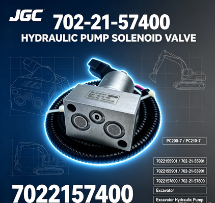 PC200-7 PC210-7 7022155901 7022157600 702-21-55901 702-21-57600 7022157400 Hydraulische Pomp Solenoïdeklep