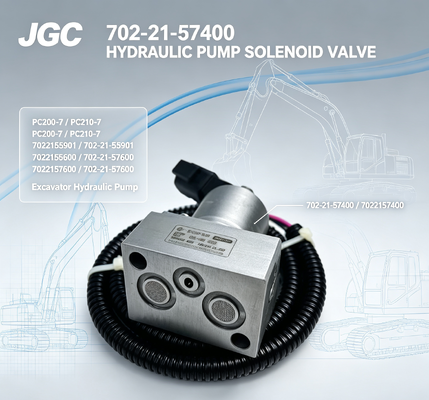 PC200-7 PC210-7 7022155901 7022157600 702-21-55901 702-21-57600 7022157400 Hydraulische Pomp Solenoïdeklep