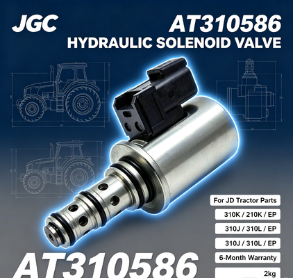 AT310586 Nieuw hydraulisch magnetoventil voor JD-tractoronderdelen 310K/210K/EP/310J/310L/EP 6 maanden garantie 2 kg