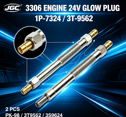 1P-7324 3T-9562 24V Gloeibougie 2 STUKS 3306 Motor SONOCMP Diesel Gloeibougie voor PK-98 3T9562 3S9624 7M1634 9H4577 Graafmachine Onderdelen