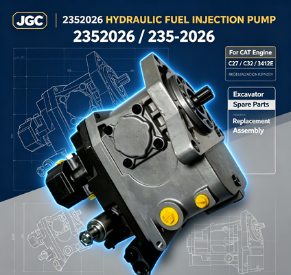 235-2026 Onderdelen voor graafmachines Hydraulische brandstofinspuitpompen voor CAT-luikmotoren C27 C32 3412E