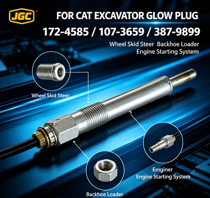 172-4585 107-3659 387-9899 Gloeibougie Fitting voor CAT Graafmachine Wiellader Schranklader Graaflaadcombinatie