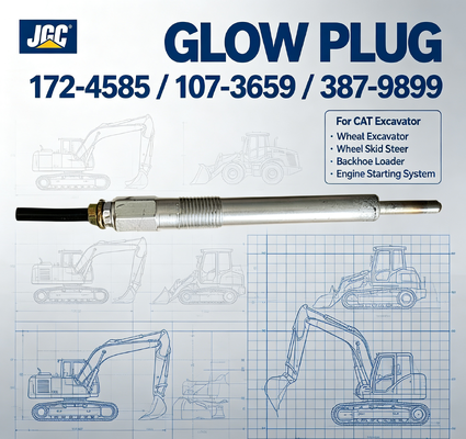 172-4585 107-3659 387-9899 Gloeibougie Fitting voor CAT Graafmachine Wiellader Schranklader Graaflaadcombinatie