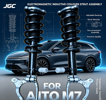 104436300FEelektromagnetische inductieve front coilover-steunstuk met verstelbare dempingsschokdempers voor voertuigophanging AITO M7