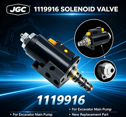 1119916 Solenoïdeklep voor Graafmachine Hoofdpomp - Nieuw Vervangingsonderdeel