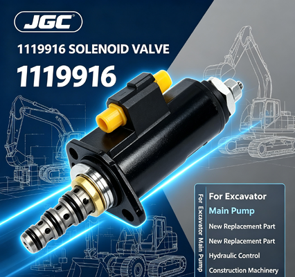 1119916 Solenoïdeklep voor Graafmachine Hoofdpomp - Nieuw Vervangingsonderdeel