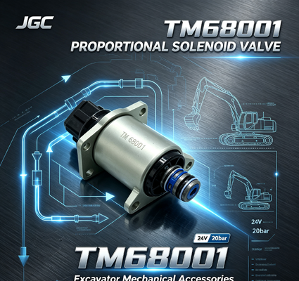 TM68001 Graafmachine Mechanische Accessoires 24V 20bar Graafmachine Proportionele Solenoïdeklep