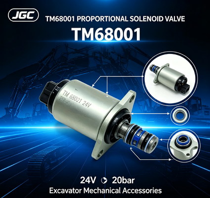 TM68001 Graafmachine Mechanische Accessoires 24V 20bar Graafmachine Proportionele Solenoïdeklep