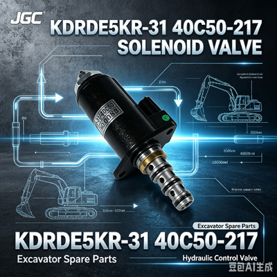 KDRDE5KR-31 40C50 -217 SOLENOÏDEVENTIEL Geschikt voor Graafmachine Onderdelen