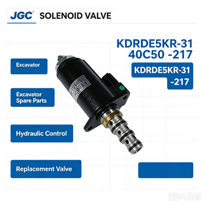 KDRDE5KR-31 40C50 -217 SOLENOÏDEVENTIEL Geschikt voor Graafmachine Onderdelen