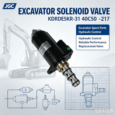 KDRDE5KR-31 40C50 -217 SOLENOÏDEVENTIEL Geschikt voor Graafmachine Onderdelen