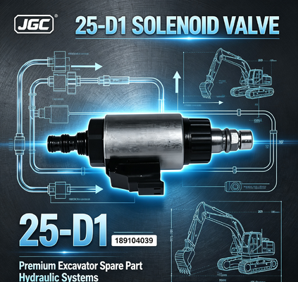 25-D1 Solenoïdeklep (189104039) - Premium Graafmachine Reserveonderdeel voor Hydraulische Systemen
