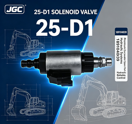25-D1 Solenoïdeklep (189104039) - Premium Graafmachine Reserveonderdeel voor Hydraulische Systemen