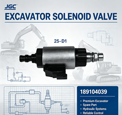 25-D1 Solenoïdeklep (189104039) - Premium Graafmachine Reserveonderdeel voor Hydraulische Systemen