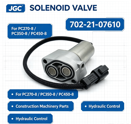 702-21-07610 bouwmachineonderdelen Graafmachine Solenoïde klep voor PC270-8 PC350-8 PC450-8