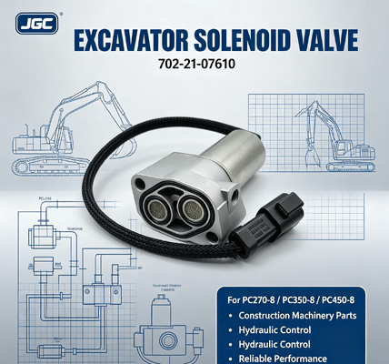 702-21-07610 bouwmachineonderdelen Graafmachine Solenoïde klep voor PC270-8 PC350-8 PC450-8